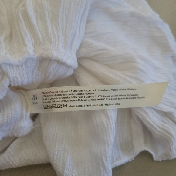 White romantic elegant lace top - Picture 8 of 11